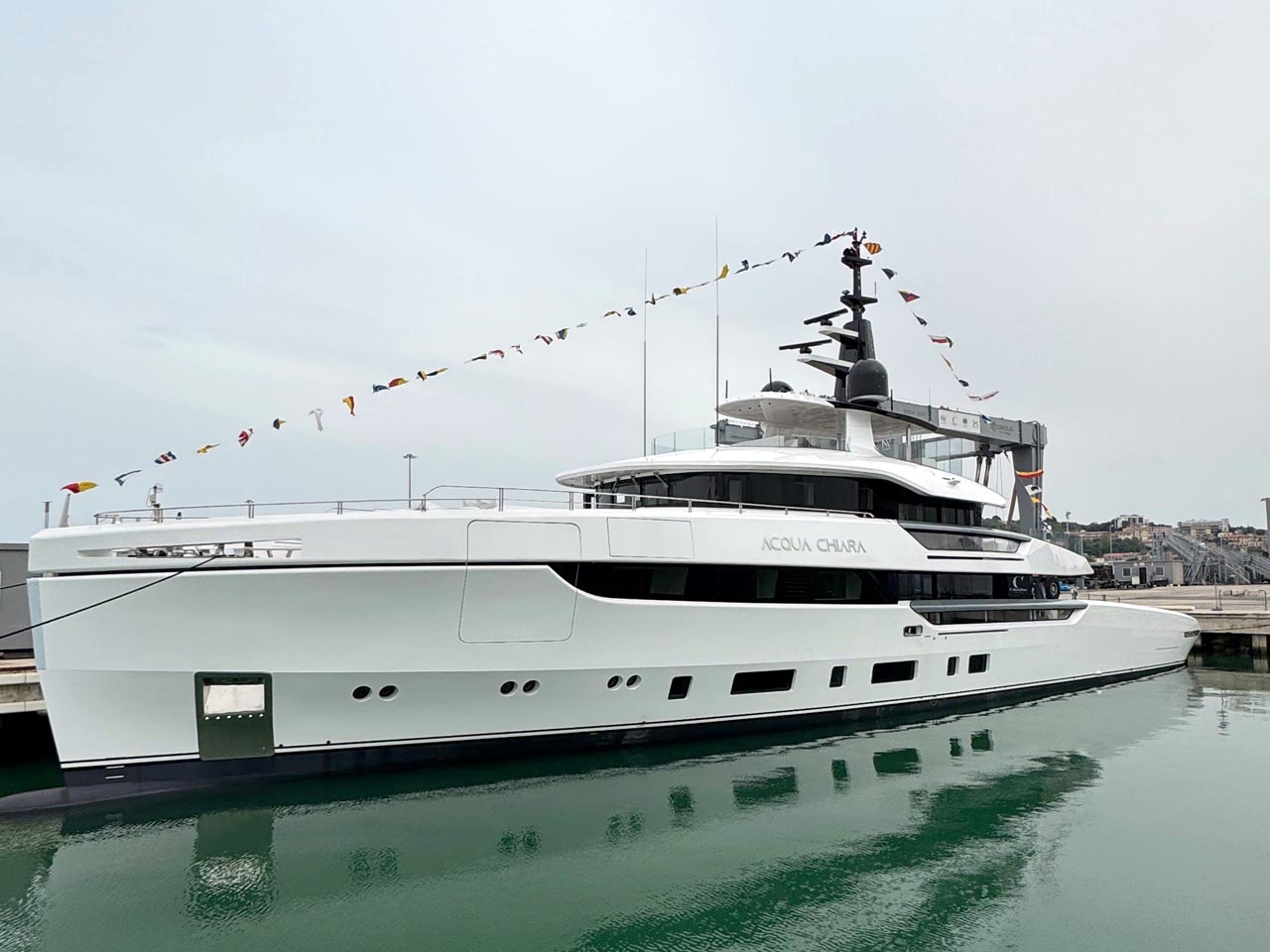 Columbus Yachts Launches 47m Superyacht M/Y Acqua Chiara